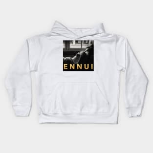 Ennui when reading just wont do Kids Hoodie